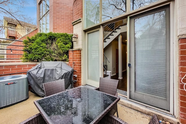 1622 W Ontario St Unit 1E, Chicago, IL 60622 - view of patio featuring area for grilling