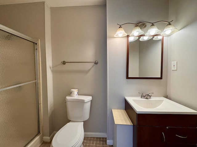 20552 S Frankfort Square Rd, Frankfort, IL 60423 - bathroom with vanity and a stall shower