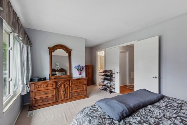 738 Colorado Ct, Carol Stream, IL 60188 - bedroom featuring light carpet and multiple windows