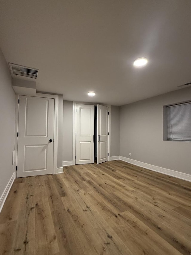 7130 S Morgan St, Chicago, IL 60621 - finished basement with wood finished floors and recessed lighting