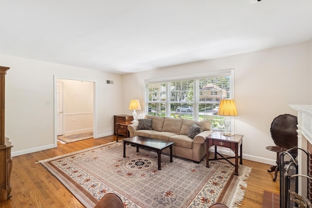 3921 Franklin Ave, Western Springs, IL 60558 - living room with light wood-style flooring