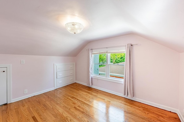 19749 Mokena St, Mokena, IL 60448 - additional living space with light wood finished floors and vaulted ceiling