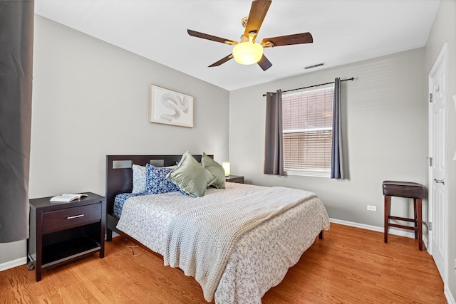 1955 W Melrose St Unit 2, Chicago, IL 60657 - bedroom featuring light wood-style floors and a ceiling fan
