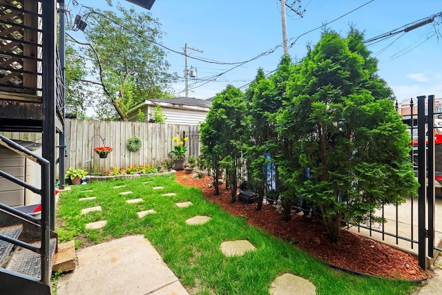 1955 W Melrose St Unit 2, Chicago, IL 60657 - view of fenced backyard