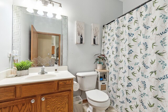 1611 Wintercrest Ln, Shorewood, IL 60404 - full bathroom with vanity and a shower with curtain