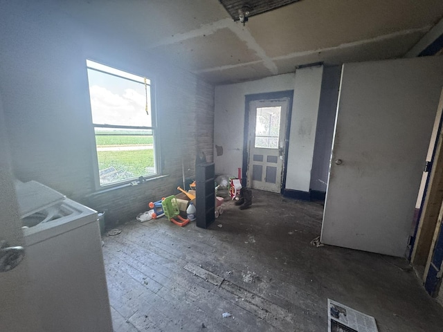 7915 N 4100 E Rd, Saybrook, IL 61770 - interior space with healthy amount of natural light and washer / dryer