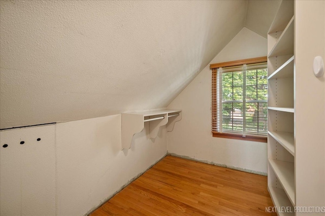 680 N Grace St, Lombard, IL 60148 - walk in closet with vaulted ceiling and wood finished floors