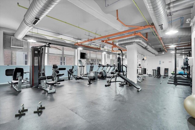 500 S Clinton St Unit 527, Chicago, IL 60607 - view of workout area