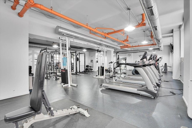 500 S Clinton St Unit 527, Chicago, IL 60607 - view of workout area