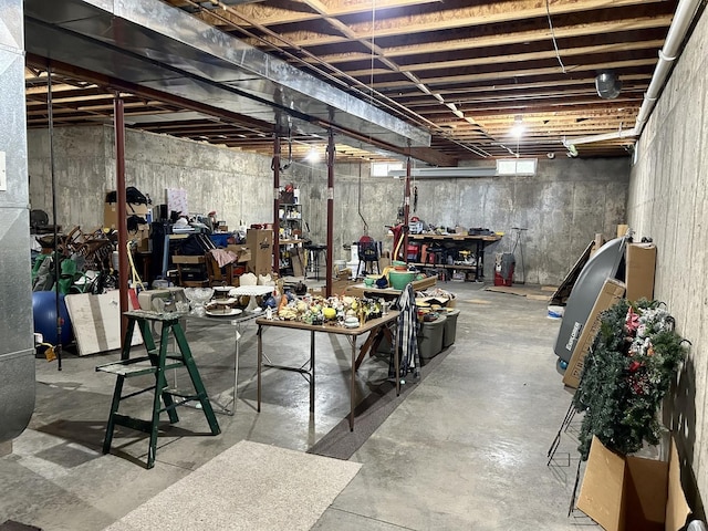 3468 E Spring Creek Dr, Ladd, IL 61329 - below grade area featuring a workshop area