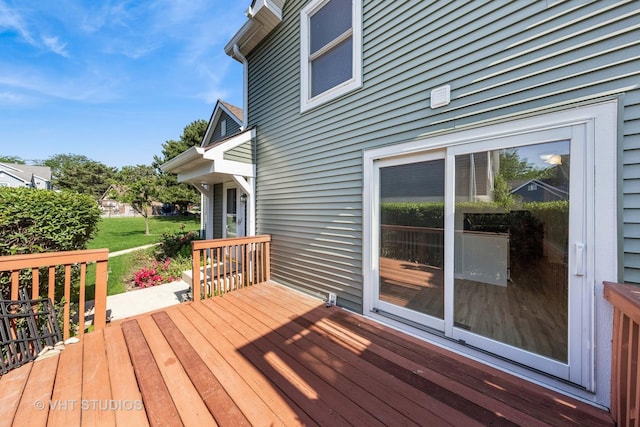2733 Weeping Willow Dr Unit 26-C, Lisle, IL 60532 - wooden terrace with a yard