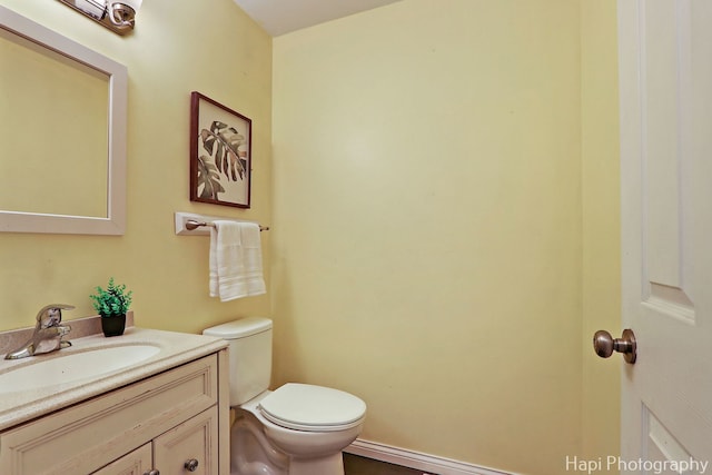 2184 N Masters Ln, Lake Villa, IL 60046 - half bath with vanity and toilet