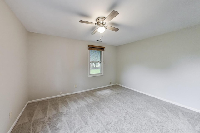 2030 Cedar Ave, Hanover Park, IL 60133 - carpeted spare room featuring ceiling fan and baseboards