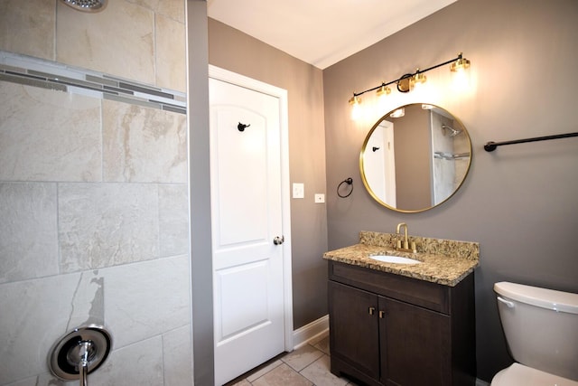 8812 S Euclid Ave, Chicago, IL 60617 - bathroom featuring vanity and tiled shower