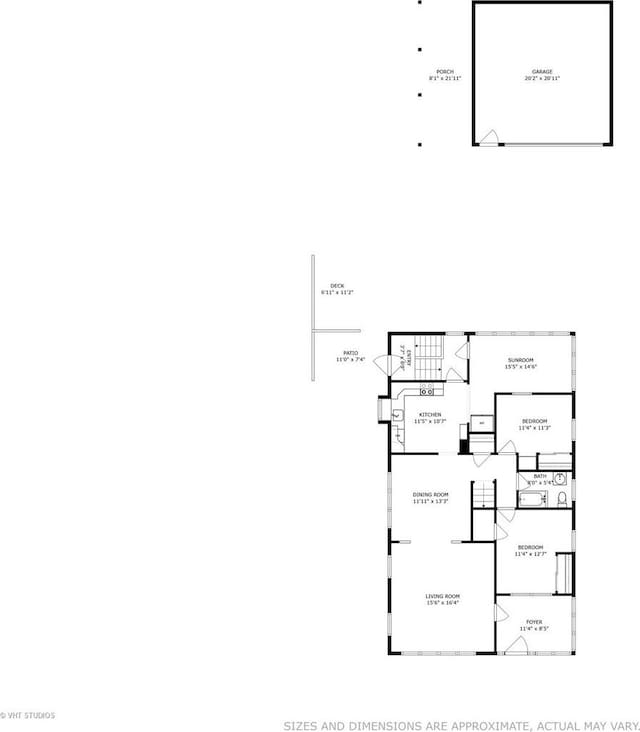 406 S Evergreen Ave, Arlington Heights, IL 60005 - view of floor plan / room layout