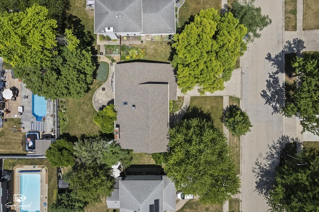 509 Apollo Dr, Joliet, IL 60435 - aerial view of a pool area