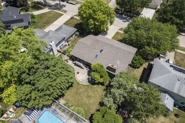 509 Apollo Dr, Joliet, IL 60435 - aerial perspective of suburban area with a pool