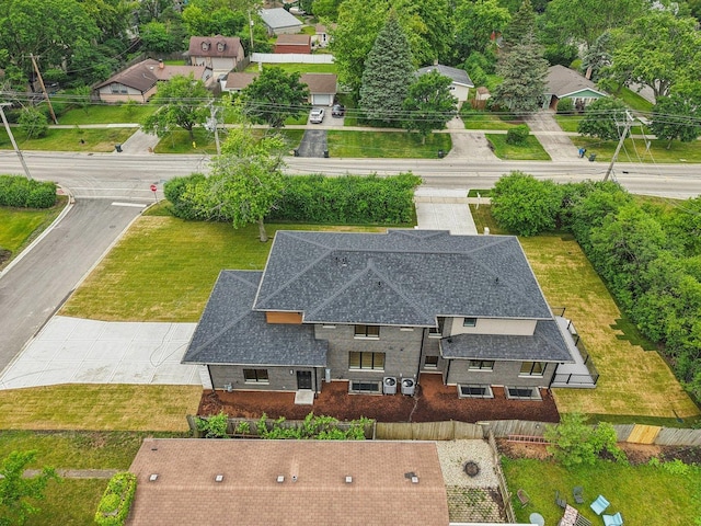 2700 Fontana Dr, Glenview, IL 60025 - view from above of property