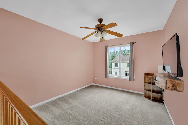 1423 Red Top Ln, Minooka, IL 60447 - unfurnished room with carpet and a ceiling fan