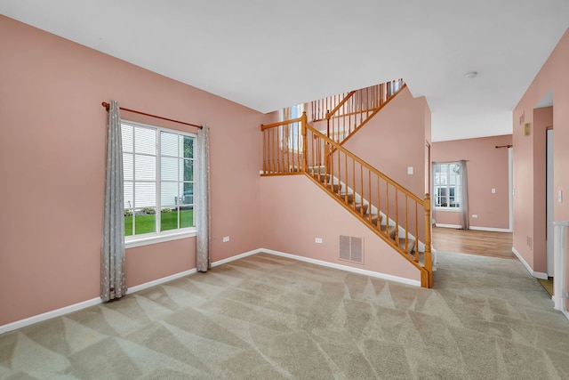 1423 Red Top Ln, Minooka, IL 60447 - stairs featuring carpet floors
