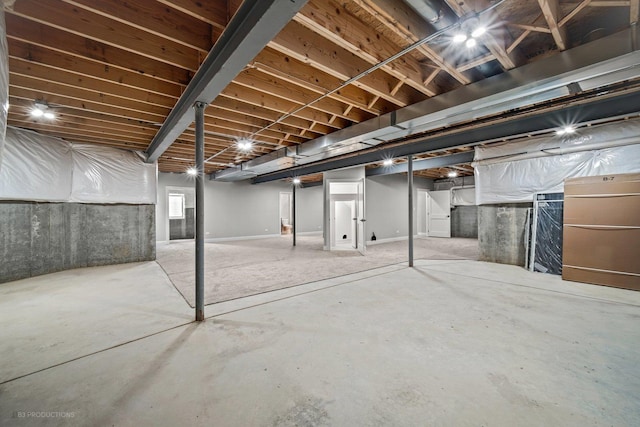 20145 Waterview Trl, Frankfort, IL 60423 - view of unfinished basement