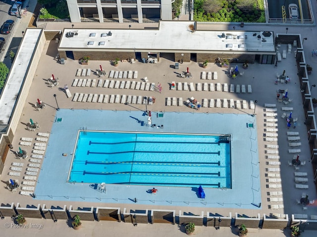 1455 N Sandburg Ter Unit 209B, Chicago, IL 60610 - bird's eye view
