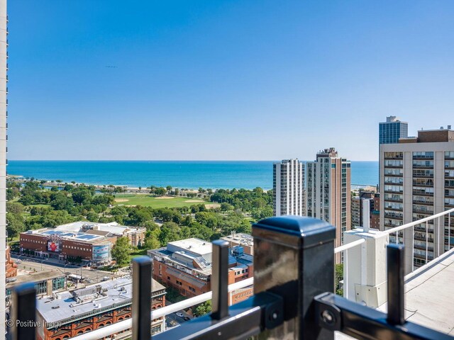1455 N Sandburg Ter Unit 209B, Chicago, IL 60610 - balcony with a water view