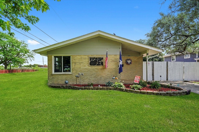 4301 Barry Ln, Oak Forest, IL 60452 - view of front of house featuring brick siding