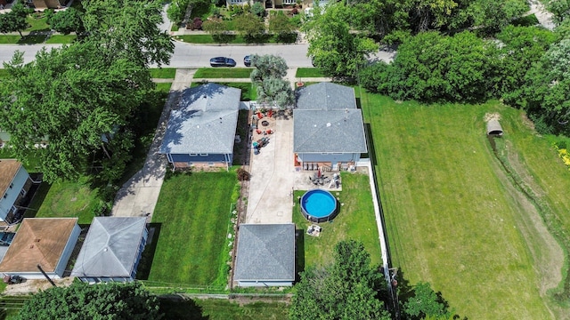 4301 Barry Ln, Oak Forest, IL 60452 - view of property location featuring a pool