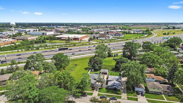 4301 Barry Ln, Oak Forest, IL 60452 - bird's eye view of a major roadway