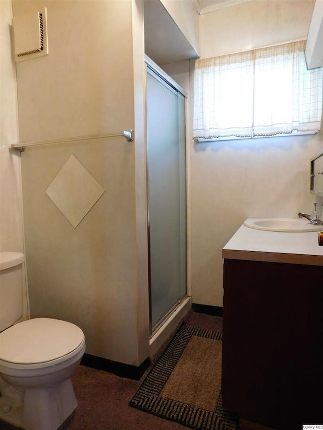 3411 Payson Rd, Quincy, IL 62305 - bathroom with vanity and a stall shower