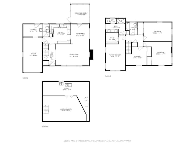 806 S Walnut Ave, Arlington Heights, IL 60005 - view of property floor plan