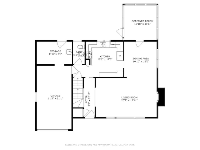 806 S Walnut Ave, Arlington Heights, IL 60005 - view of property floor plan