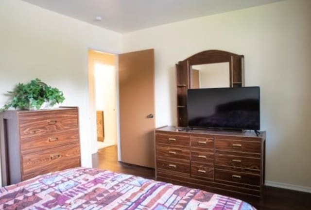 3208 172nd Ct, Hazel Crest, IL 60429 - bedroom with dark wood finished floors