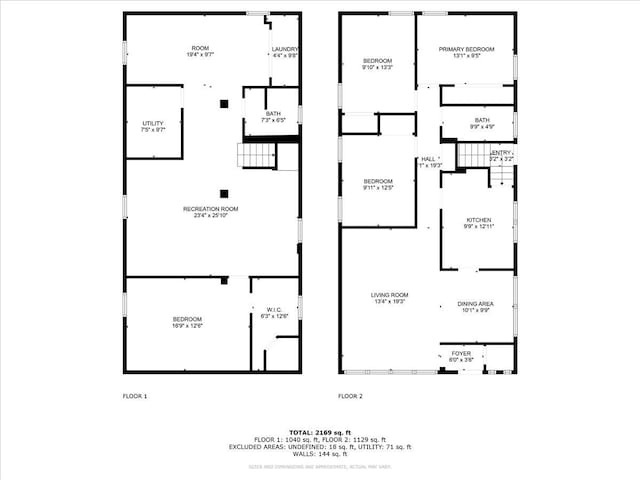 9007 S Cregier Ave, Chicago, IL 60617 - view of floor plan / room layout