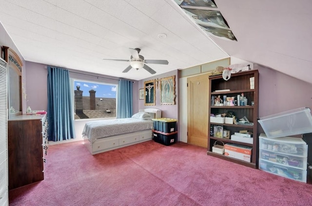 2816 Cuyler Ave, Berwyn, IL 60402 - bedroom with carpet flooring and a ceiling fan