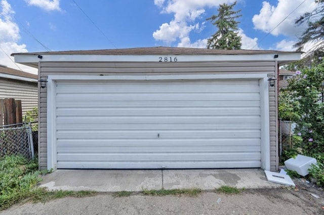 2816 Cuyler Ave, Berwyn, IL 60402 - view of garage