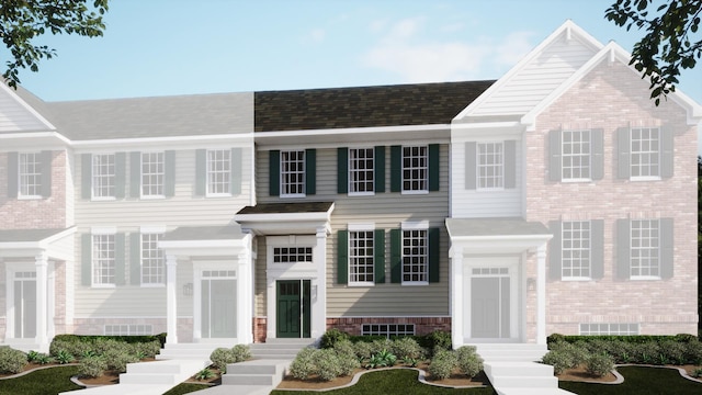 3709 Neubauer Cir, Lindenhurst, IL 60046 - view of front of home featuring brick siding