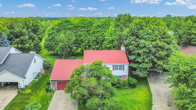 2904 Robeson Park Dr, Champaign, IL 61822 - aerial view of property and surrounding area