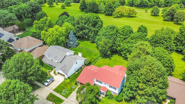 2904 Robeson Park Dr, Champaign, IL 61822 - aerial perspective of suburban area