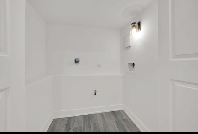 1444 W 49th Pl, Chicago, IL 60609 - washroom with hookup for a washing machine and light wood-style flooring