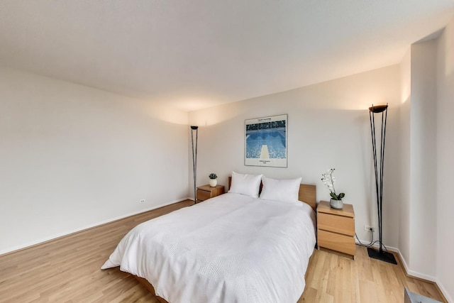 899 S Plymouth Ct Unit 1103, Chicago, IL 60605 - bedroom with light wood-type flooring and baseboards