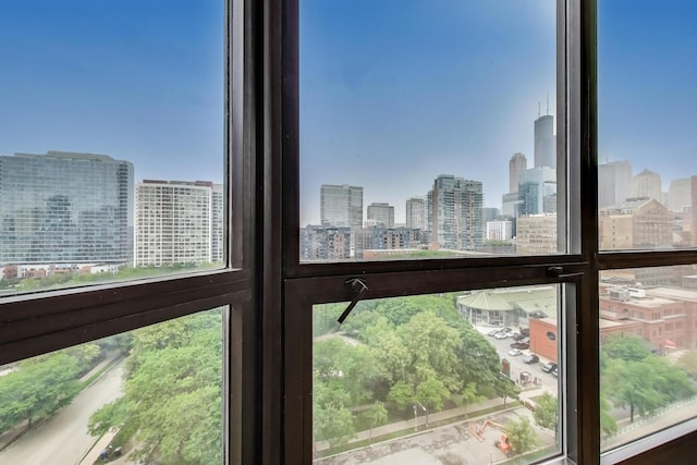899 S Plymouth Ct Unit 1103, Chicago, IL 60605 - detailed view of skyline