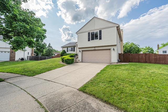 633 Buckthorn Ter, Buffalo Grove, IL 60089 - view of front of home featuring a garage and driveway