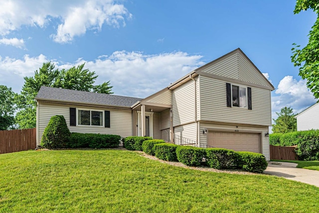 633 Buckthorn Ter, Buffalo Grove, IL 60089 - view of front of property with an attached garage and concrete driveway