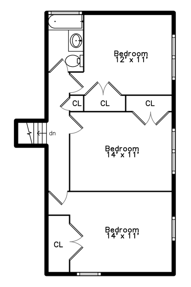 319 Kilpatrick Ave, Wilmette, IL 60091 - view of room layout
