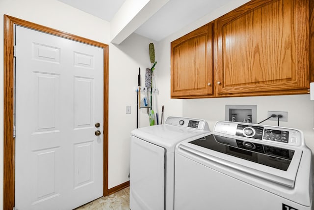 1630 Ainsley Ln, Lombard, IL 60148 - laundry area with washing machine and clothes dryer, cabinet space, and light marble finish floors