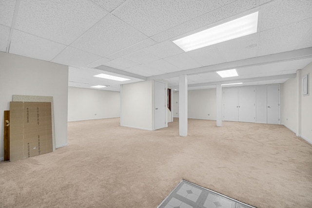 1630 Ainsley Ln, Lombard, IL 60148 - finished basement featuring light carpet