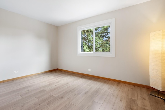4825 W 109th St Unit 303, Oak Lawn, IL 60453 - empty room with light wood-style floors and baseboards