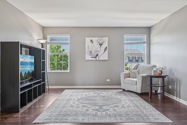 707 Brighton Dr, Pingree Grove, IL 60140 - living area with healthy amount of natural light and wood finished floors